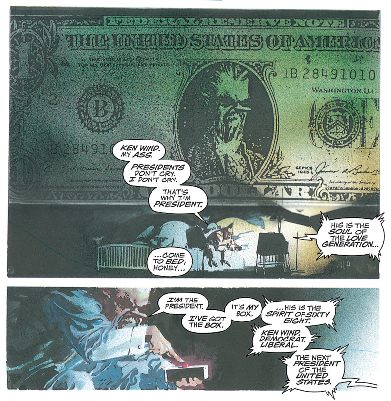 Illustration for article titled This 1986 Frank Miller Elektra Comic Feels Uncomfortably Prescient